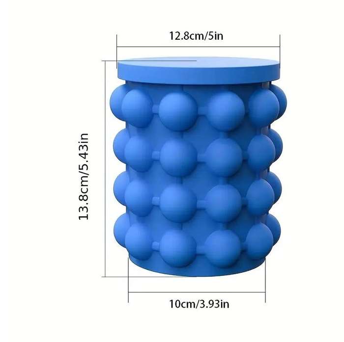 2 Pack Blue Ice Making Buckets