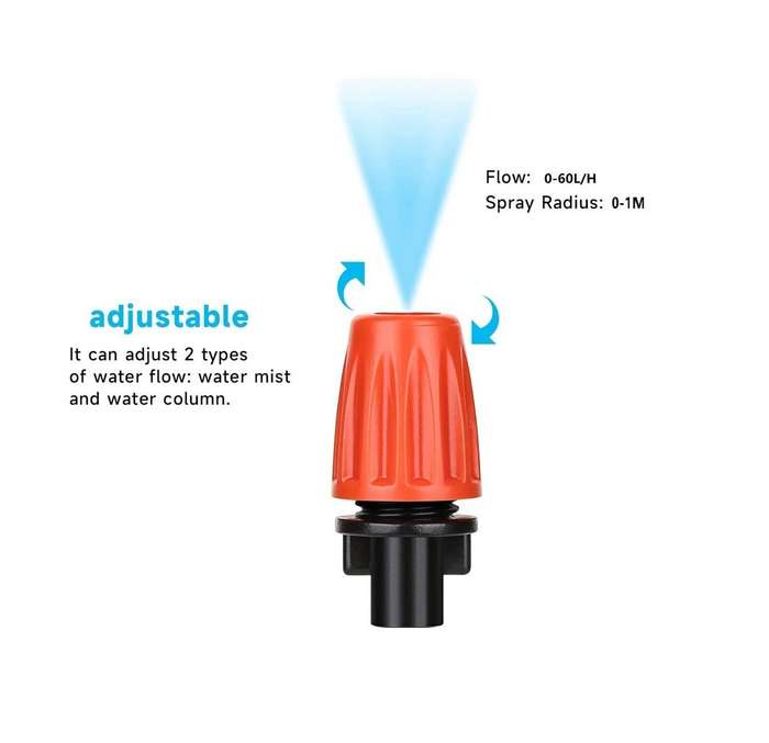 Drip Irrigation Spray Emitters -Pack of 50