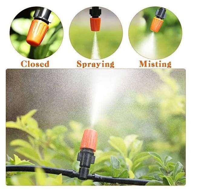 Drip Irrigation Spray Emitters Adjustable -Pack of 250