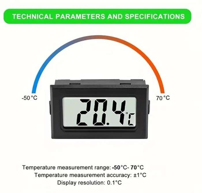 Temperature Thermometer -Pack of 6