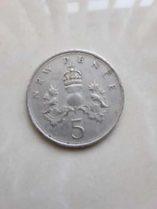 6 Coins from Europe and Britain