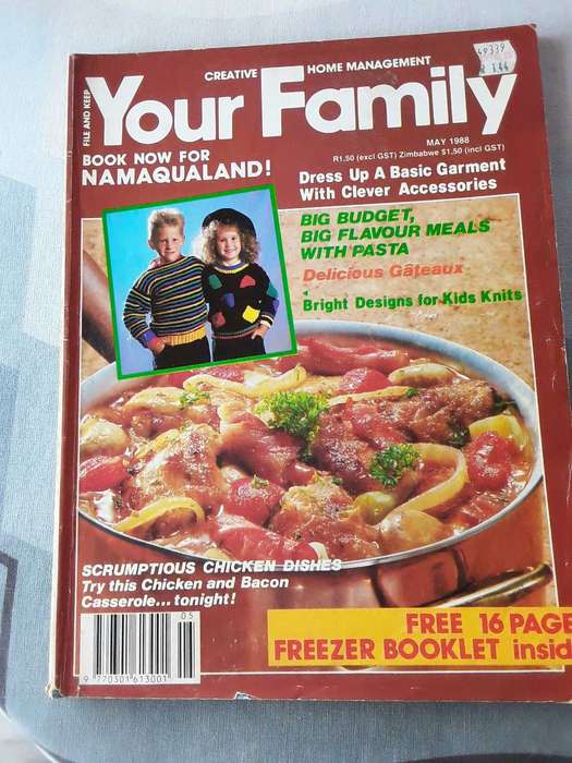 Your Family Magazine - 10 Copies from 1988 - 9 pull-outs.