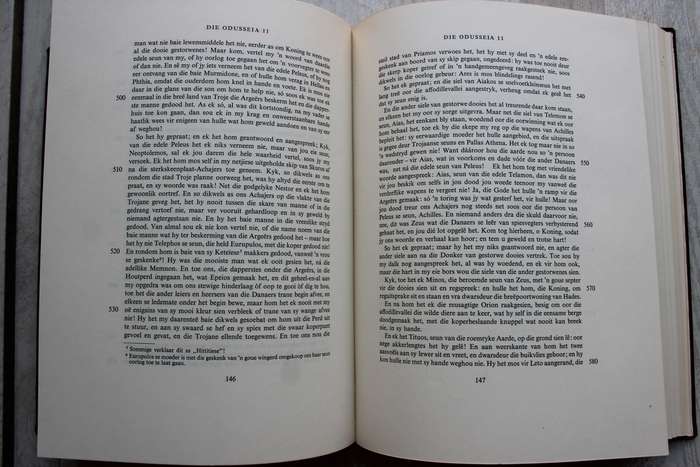 Homerus: Die Odusseia (Uit Die Oorspronklike Grieks.) HOMER (Vertaal -  J. P. J. Van RENSBURG)