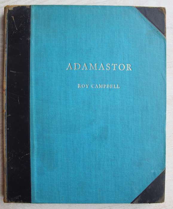 ADAMASTOR. Roy Campbell