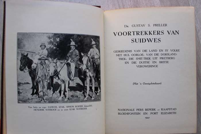 Voortrekkers van Suidwes - Preller