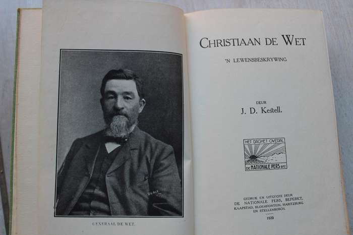 Christiaan de Wet, 'n Lewensbeskouing / Kestell