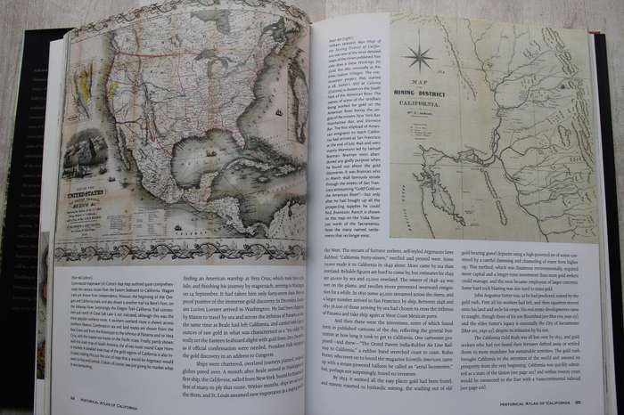 Historical Atlas of California: With Original Maps - Derek Hayes