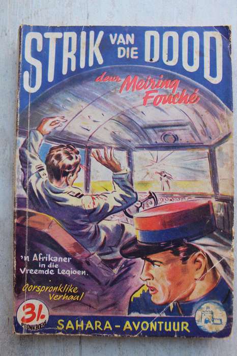 Pronkboek - Sahara-Avontuur Reeks - Strik van die dood -  No. 20 - Meiring Fouche