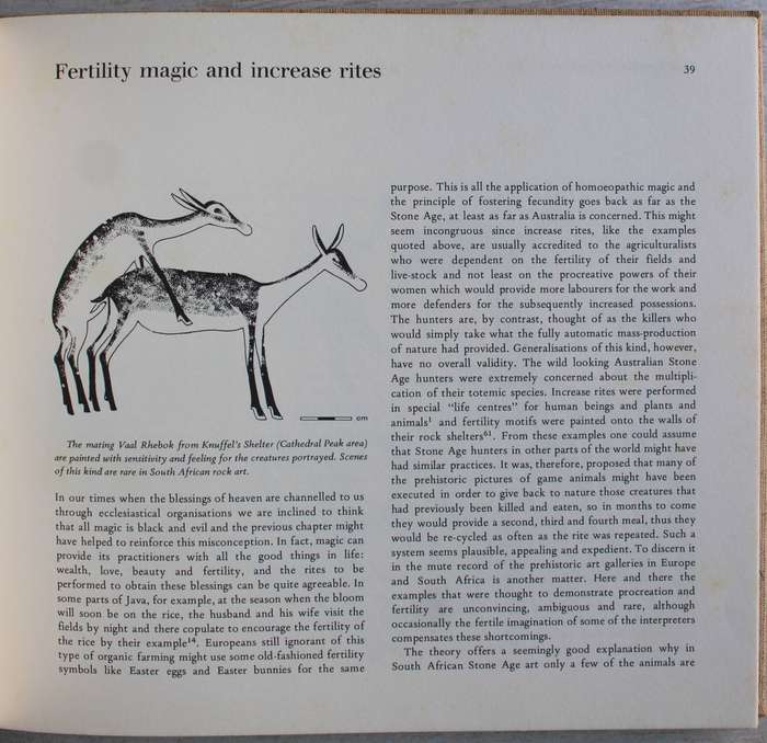 Stone age myth and magic as documented in the rock paintings of South Africa  / Harald Pager