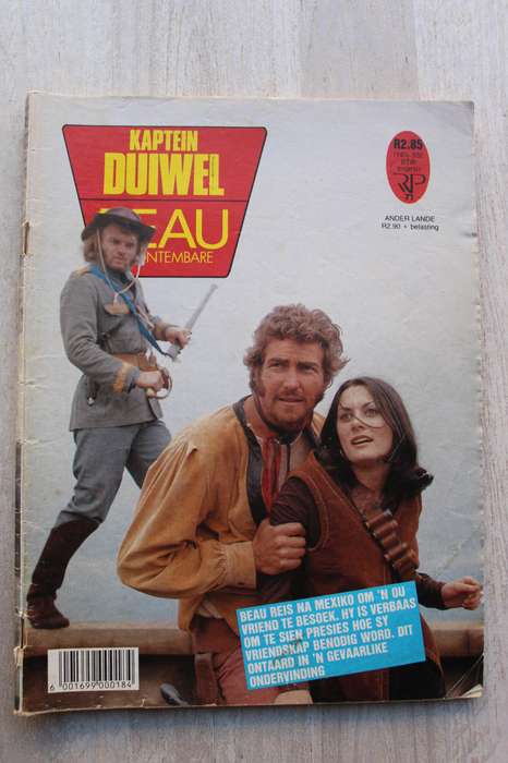 Kaptein Duiwel + Beau die Ontembare nommer 71 -  fotoboek foto verhaal picture story