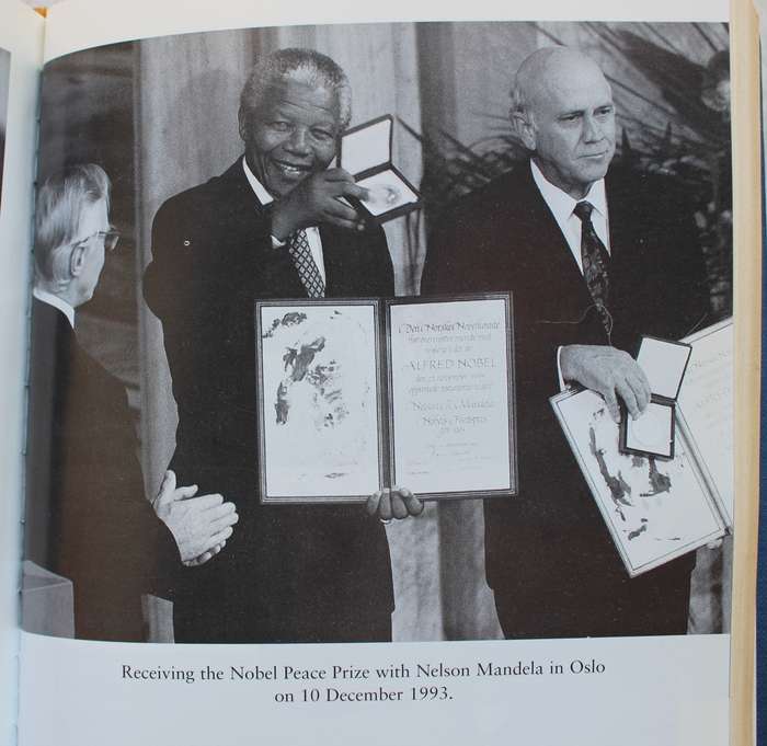 F W De Klerk SIGNED Africana The Last Trek Africana Autobiography