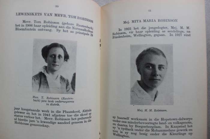 Nederduits Gereformeerde Gemeente Hobhouse Oranje- Vrystaat 1913 - 1943