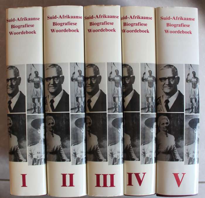 Suid-Afrikaanse Biografiese Woordeboek stel van 5 volledig