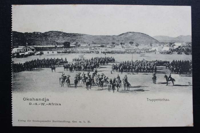 Post Card postcard DSWA Deutsch Sud-West-Africa - Okahandja