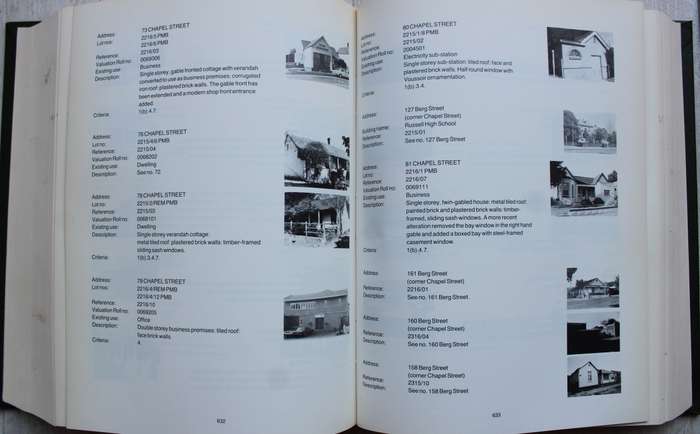 The Buildings of Pietermaritzburg Volume One