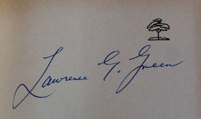 SIGNED: Full many a glorious morning - Lawrence Green