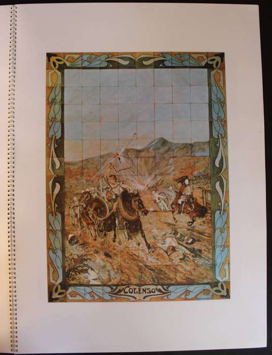 Historic Tableaux on Tiles / Historiese Tablo's op Teëls - Dr C.J Scheepers Strydom