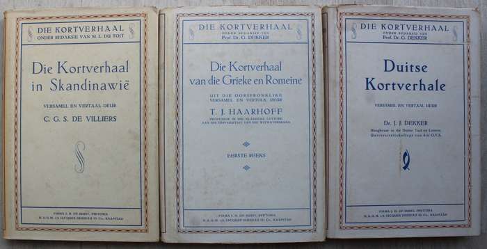 Die Kortverhaal x 12 hardeband boeke