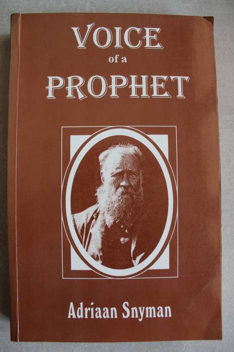 VOICE OF A PROPHET **Siener van Rensberg** - Snyman
