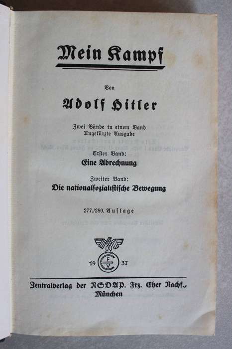 Mein Kampf - Adolf Hitler