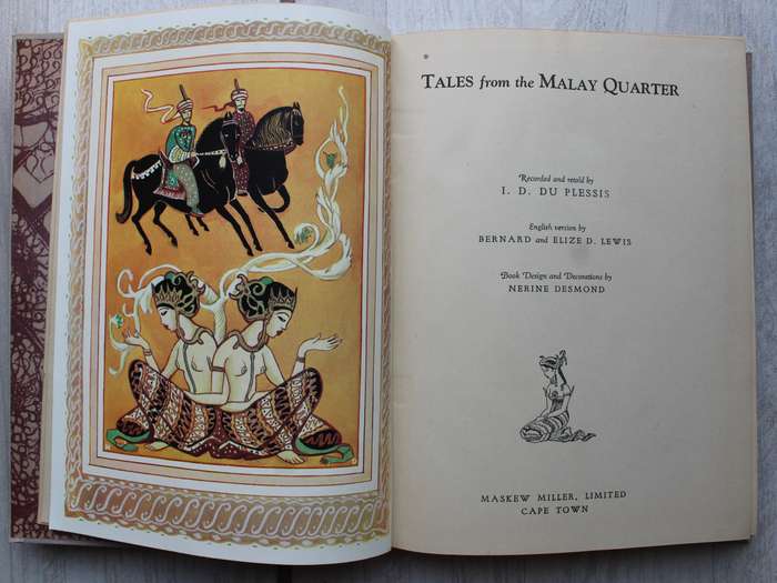 TALES FROM THE MALAY QUARTER -  I D DU PLESSIS