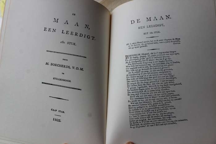 EARLY CAPE PRINTING - VROEE KAAPSE DRUKWERK 1796 - 1802