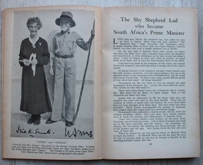 The Young Springbok Souvenir Book: South African Stories, Articles and Pictures | Conrad Lighton
