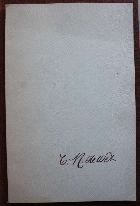 Christiaan Rudolph De Wet 1854 - 1922  /  Van Schoor,  Malan en  Oberholster