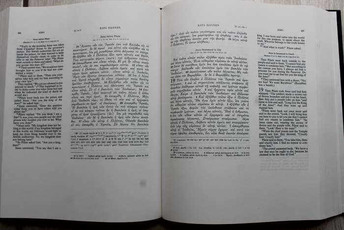 The New Testament Greek and English - United Bible Societies