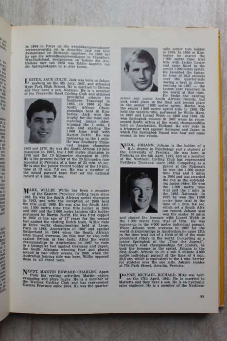 Sports Personalities Of South Africa - 1971 Edition