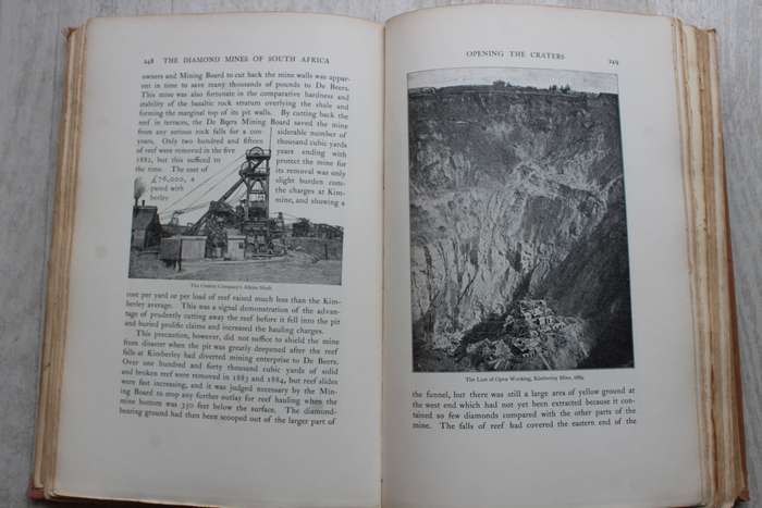 SIGNED: The Diamond Mines of South Africa - Gardner F. Williams