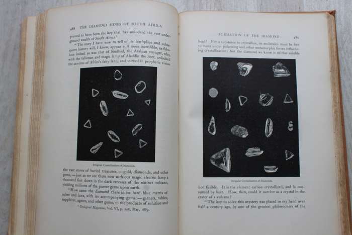 SIGNED: The Diamond Mines of South Africa - Gardner F. Williams