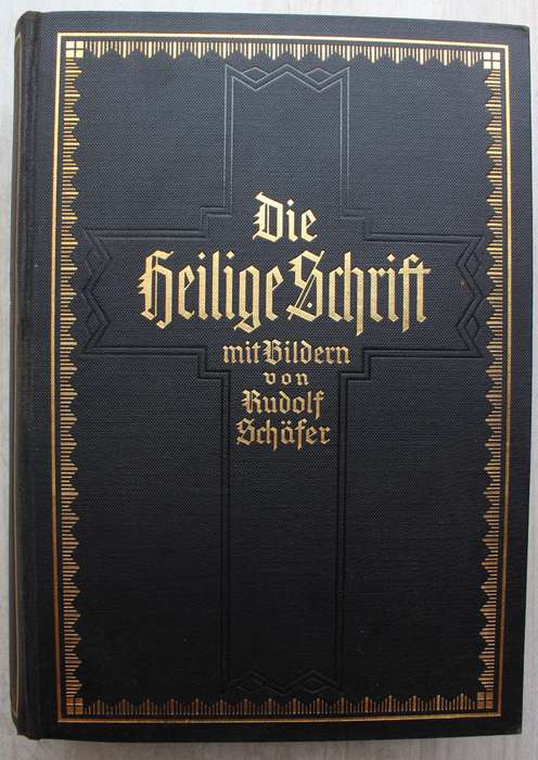 Die Heilige Schrift mit Bilder von Rudolf Schafer - Bible Bibel, Bijbel, Bybel