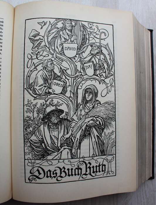 Die Heilige Schrift mit Bilder von Rudolf Schafer - Bible Bibel, Bijbel, Bybel