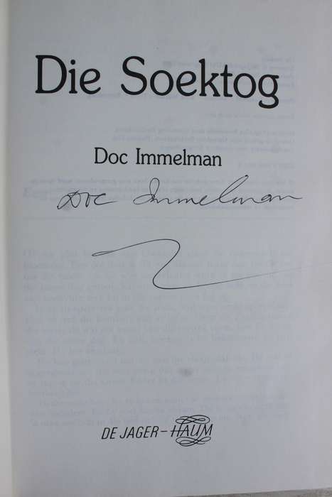 GETEKEN: Die Soektog - Doc Immelman