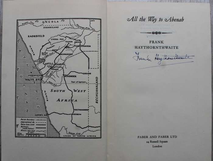 SIGNED: All the Way to Abenab - Haythornthwaite