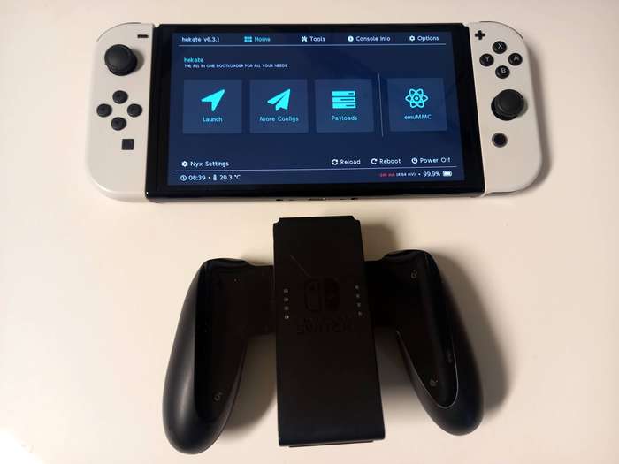 Nintendo switch oled modded
