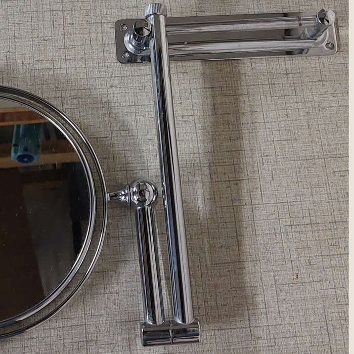 Polished Chrome Bathroom Mirror