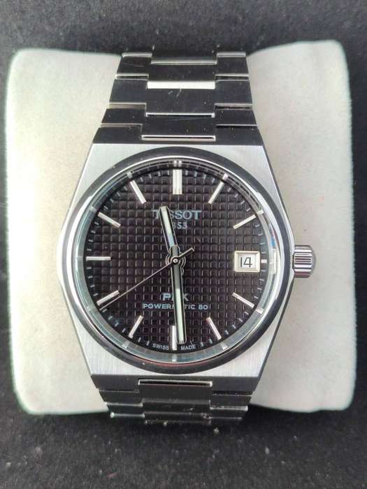 Tissot PRX Powermatic 80 35mm black dial.