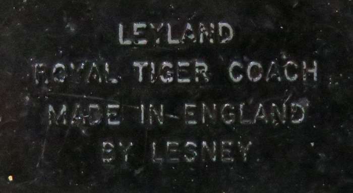 Matchbox Lesney**No. 40**Royal Tiger Coach**Made in England**