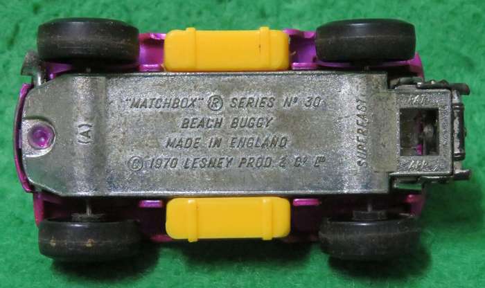 Matchbox Lesney**No. 30**Beach Buggy**Made in England**1970**