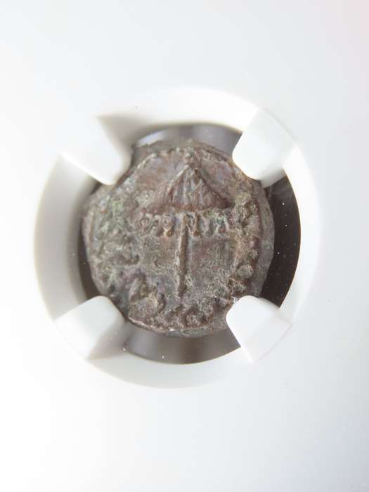 Ancient Judaea Prutah Coin, 37 - 44 AD, Governor Agrippa I Under Claudius, Coins of the Bible