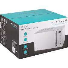 Platinum Silver Mirror 20litre Microwave