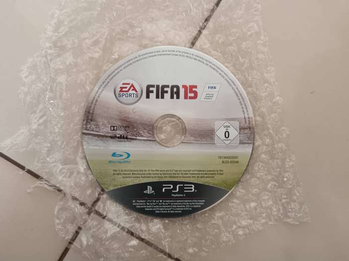 PS3 Fifa 15 No Cover