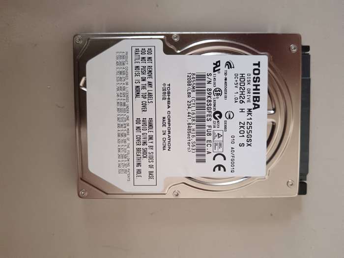 120 GB Harddrive