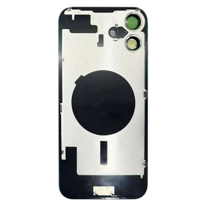 iPhone 16 Battery Back Cover with Camera Lens Cover(Pink)