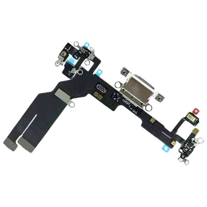 iPhone 16e Charging Port Flex Cable (white)