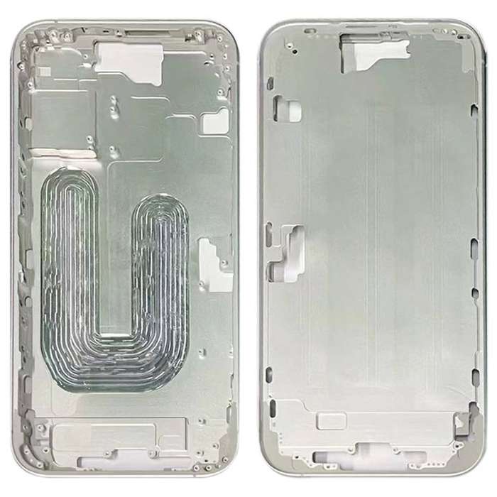 iPhone 16 Middle Frame Bezel Plate (Silver)