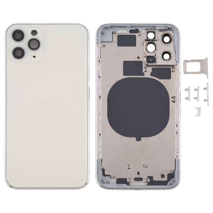 iPhone 11 Pro Back Housing Cover (Silver)