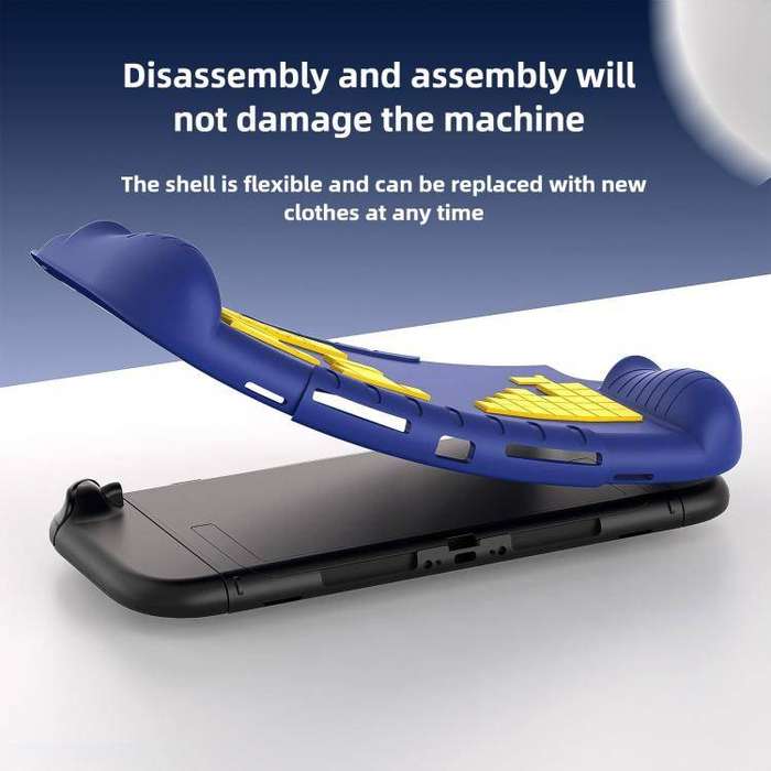 Nintendo Switch 2 Silicone Case (Blue Yellow)